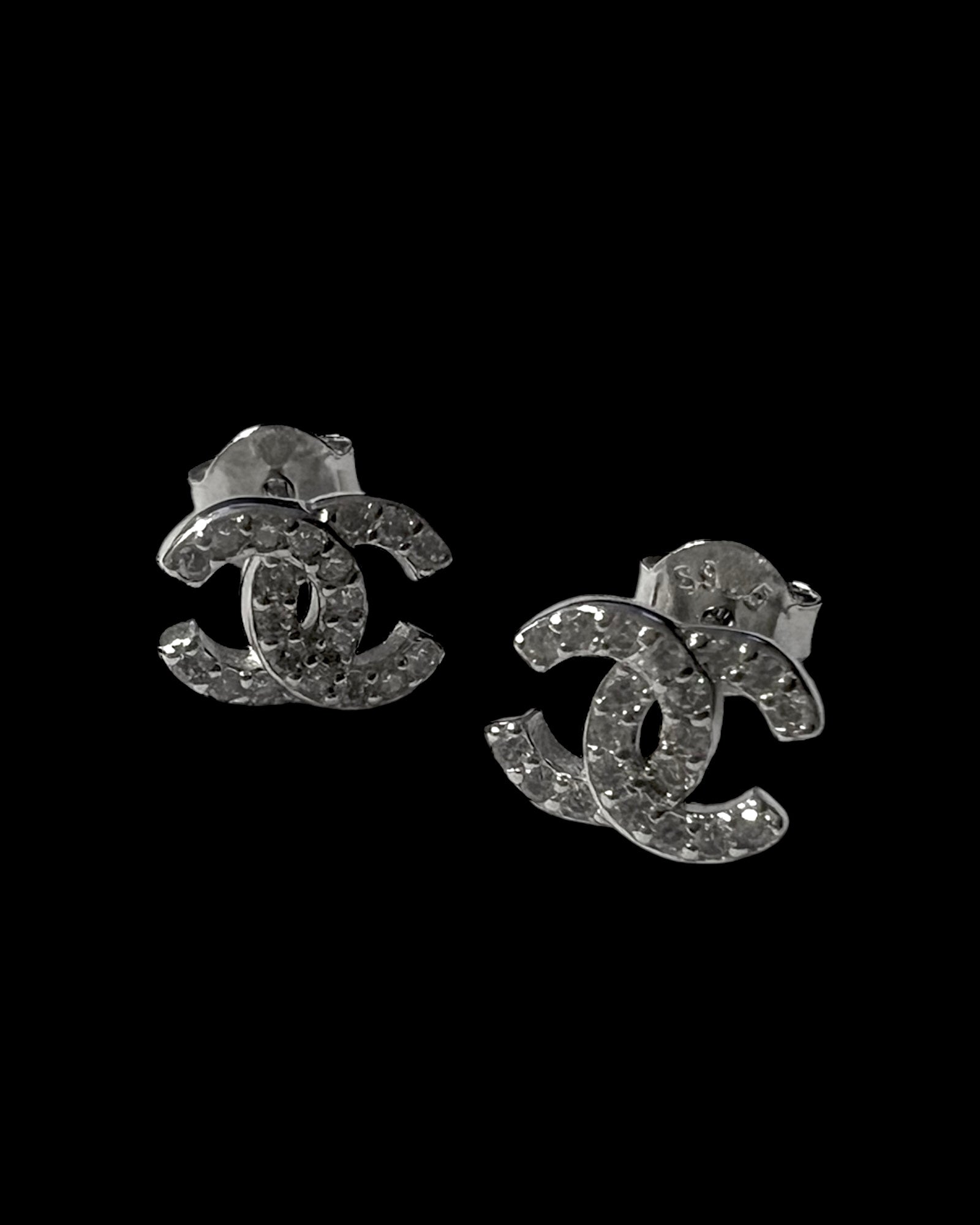 Silver Charm Earrings
