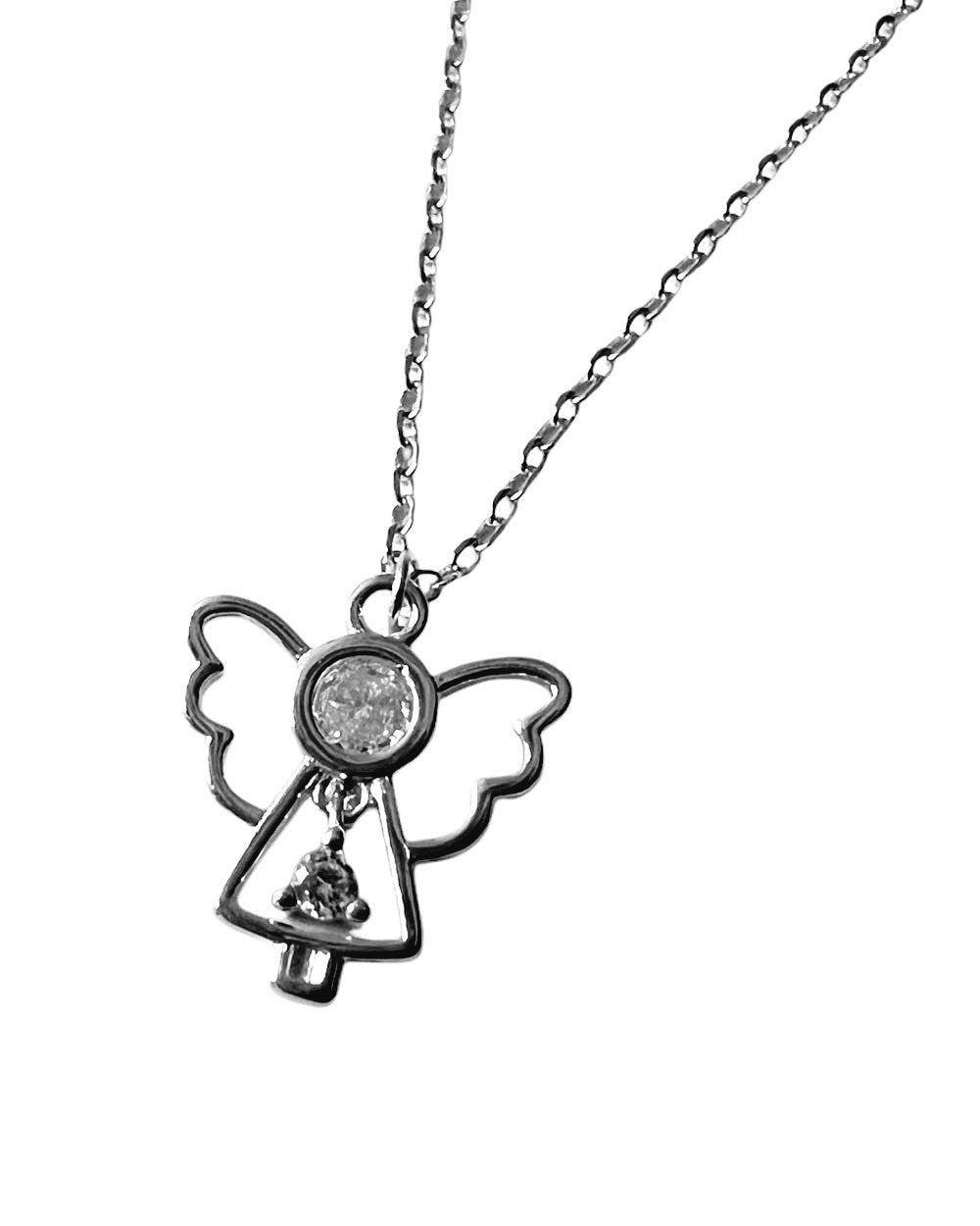 Silver Angel Necklace