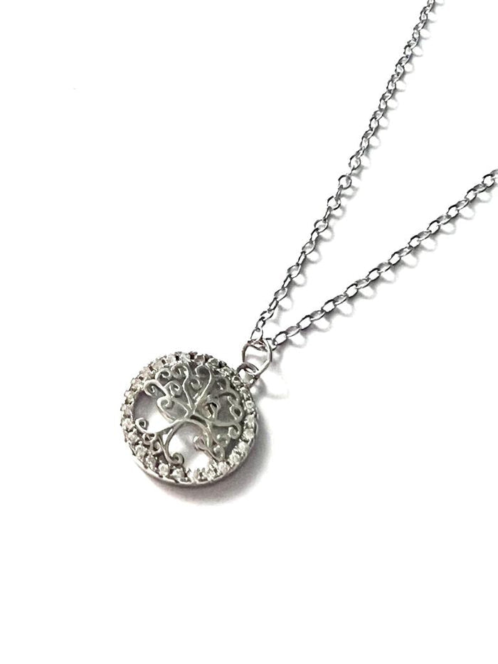 Tree of Life Necklace in Silver