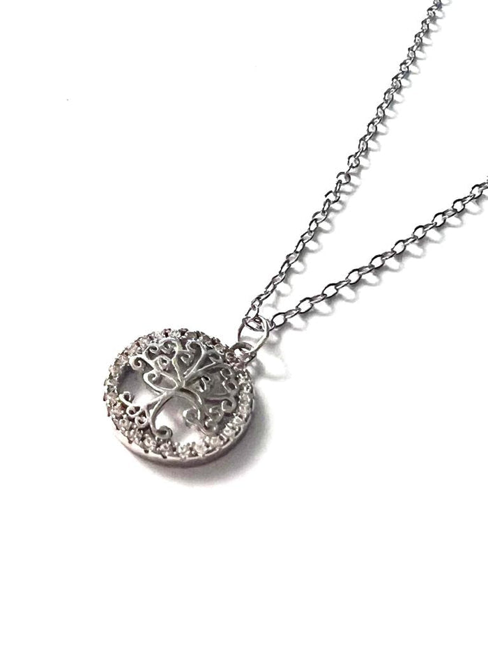 Tree of Life Necklace in Silver
