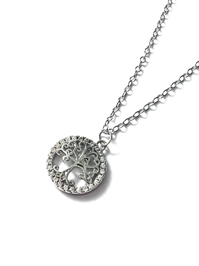 Tree of Life Necklace in Silver