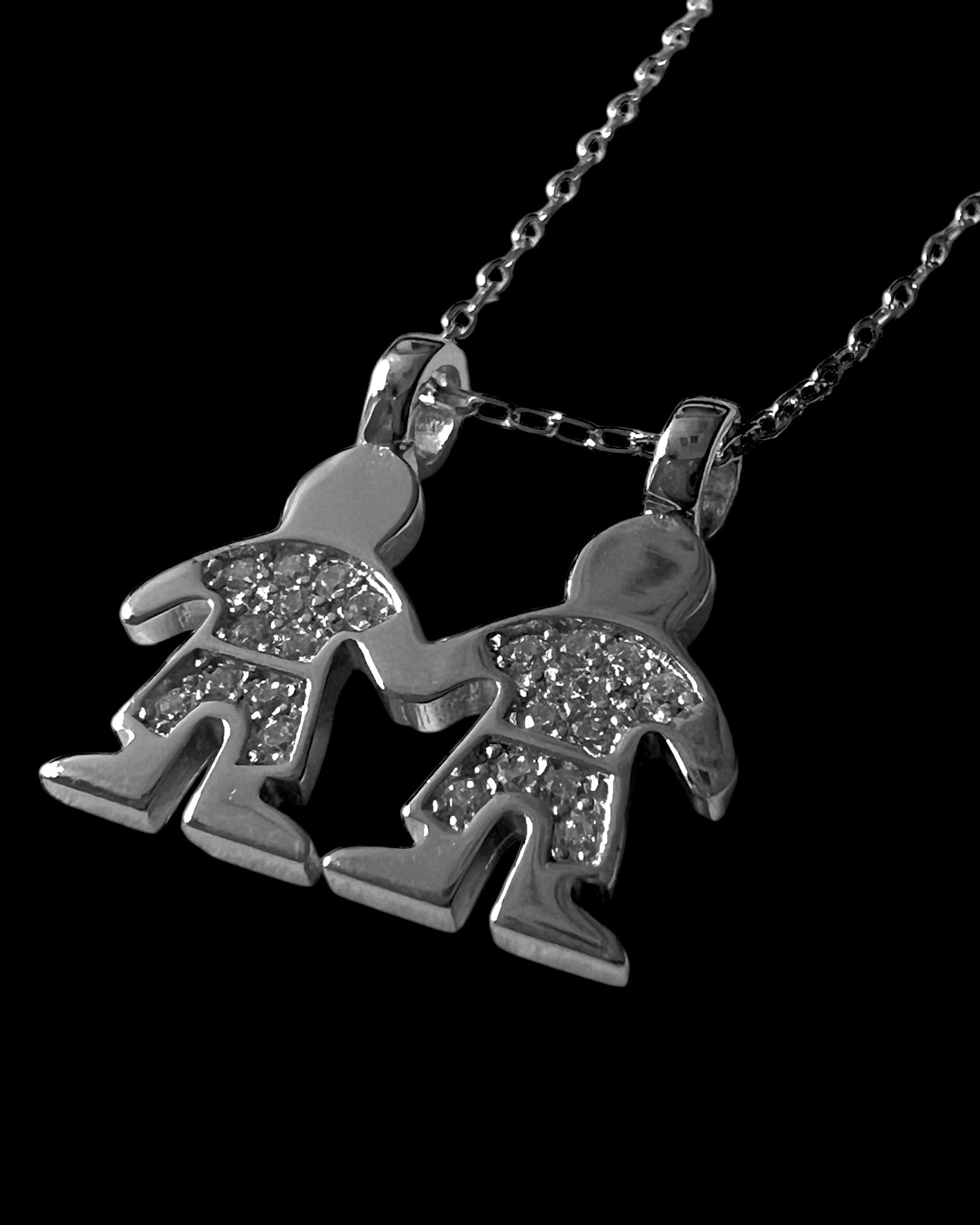 Boys Necklace in Silver