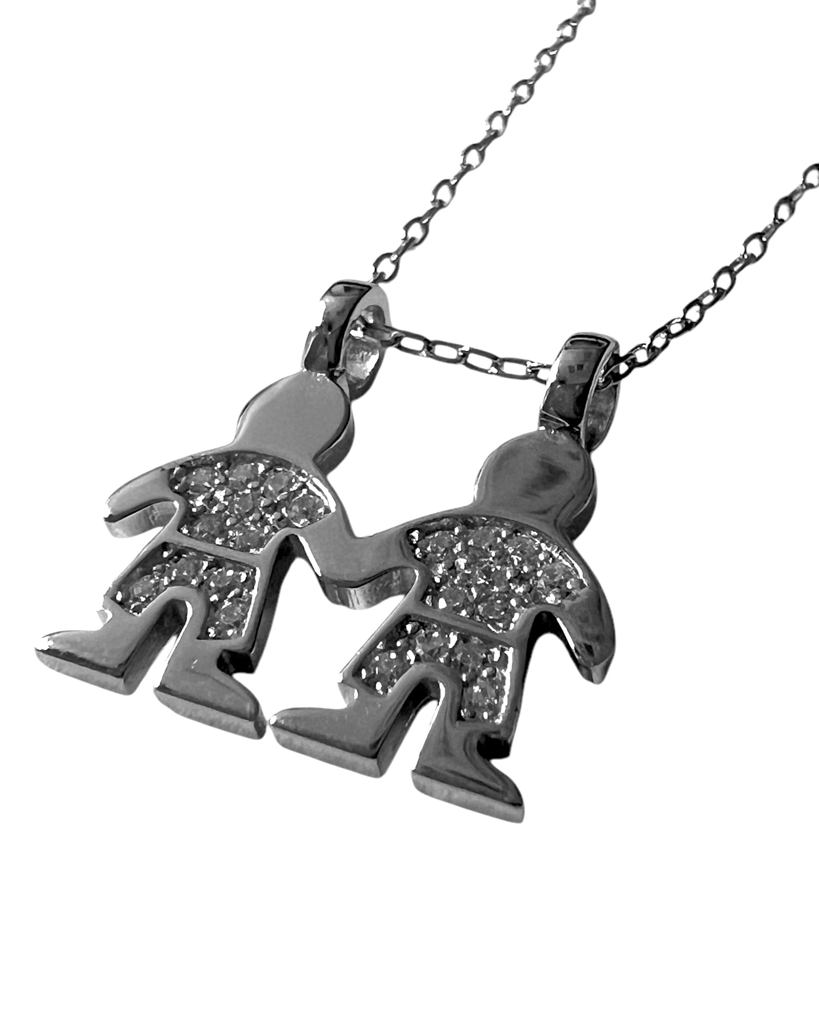 Boys Necklace in Silver