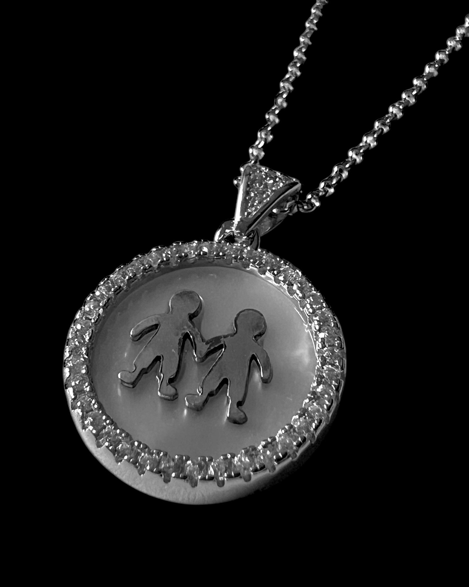 Boys Necklace in Silver