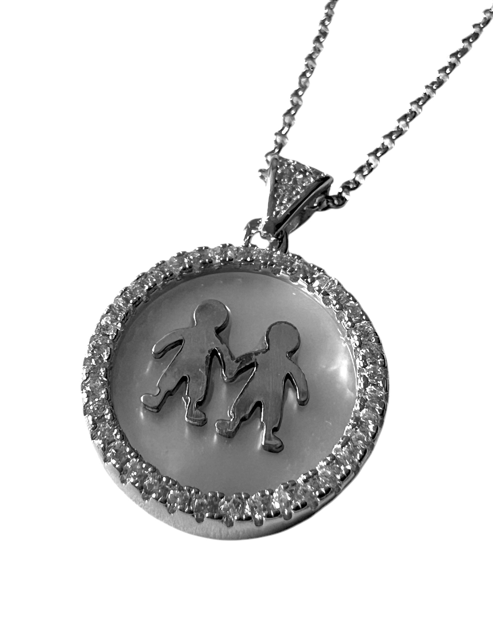 Boys Necklace in Silver