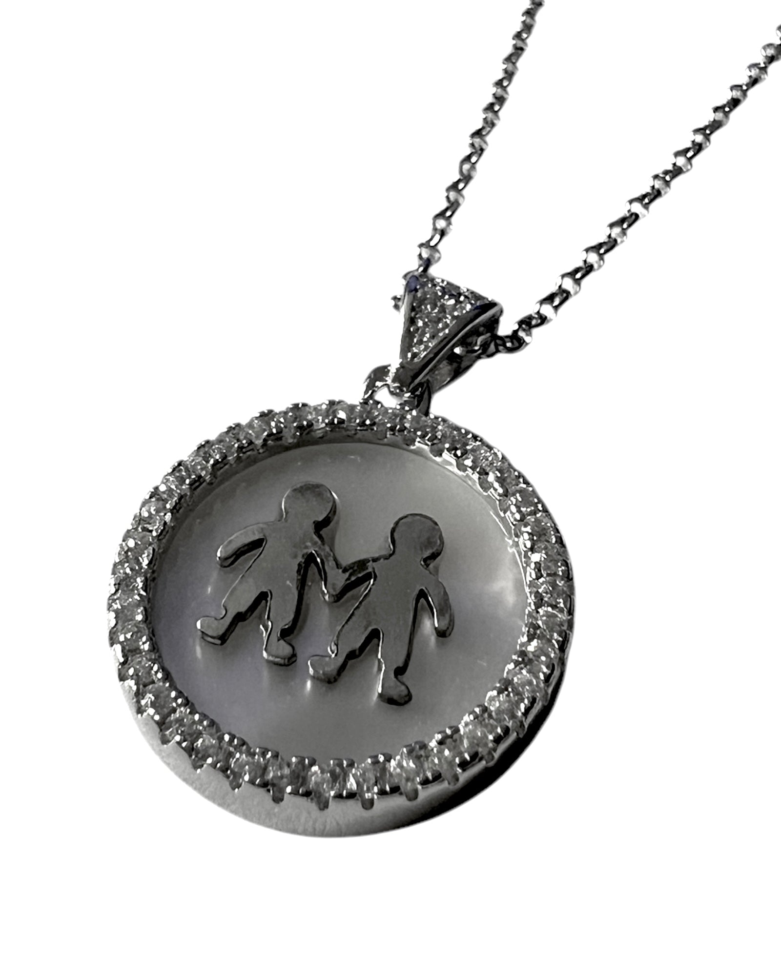 Boys Necklace in Silver