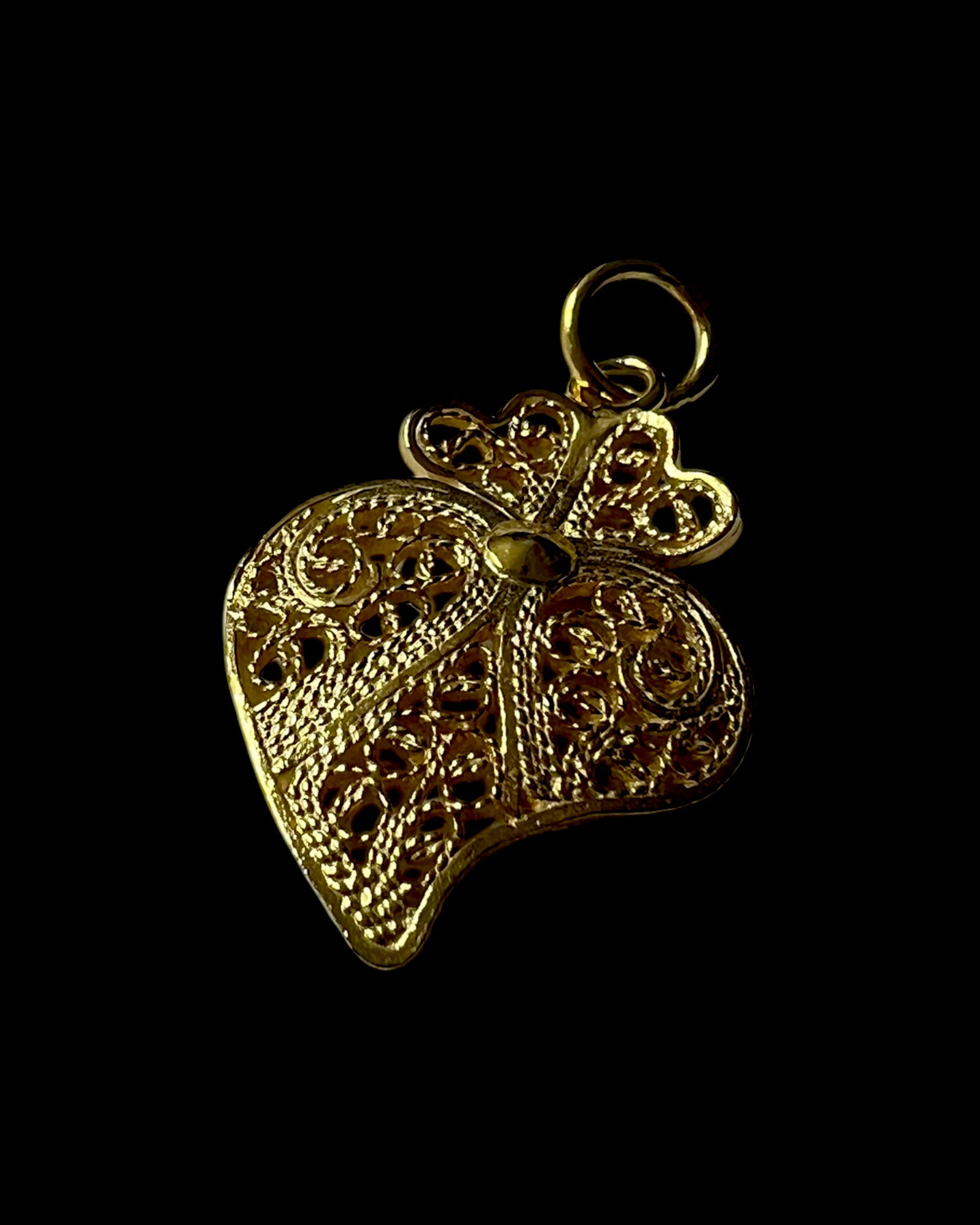 Heart of Viana Medal in Gold Plated Silver