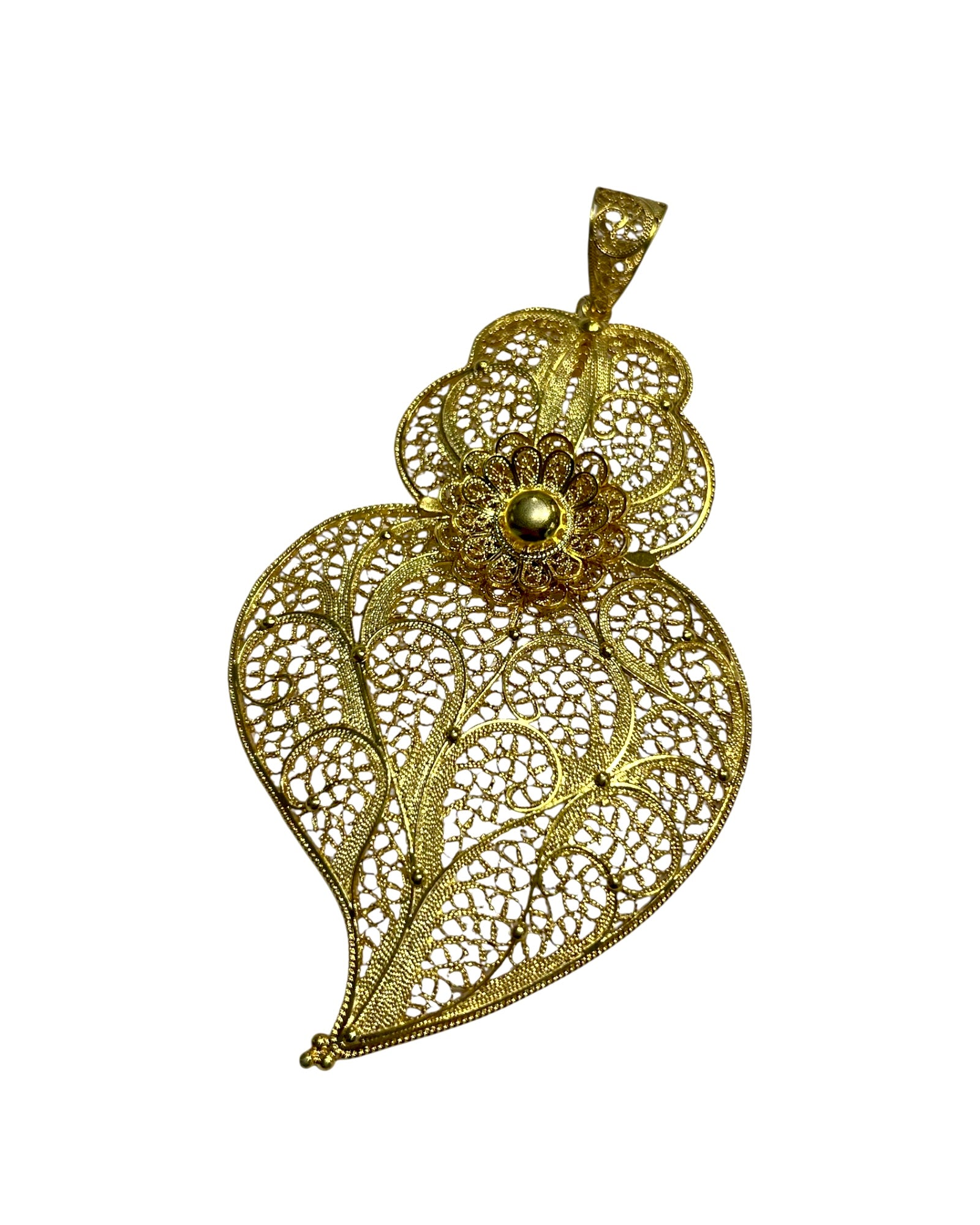 Heart of Viana Medal in Gold Plated Silver