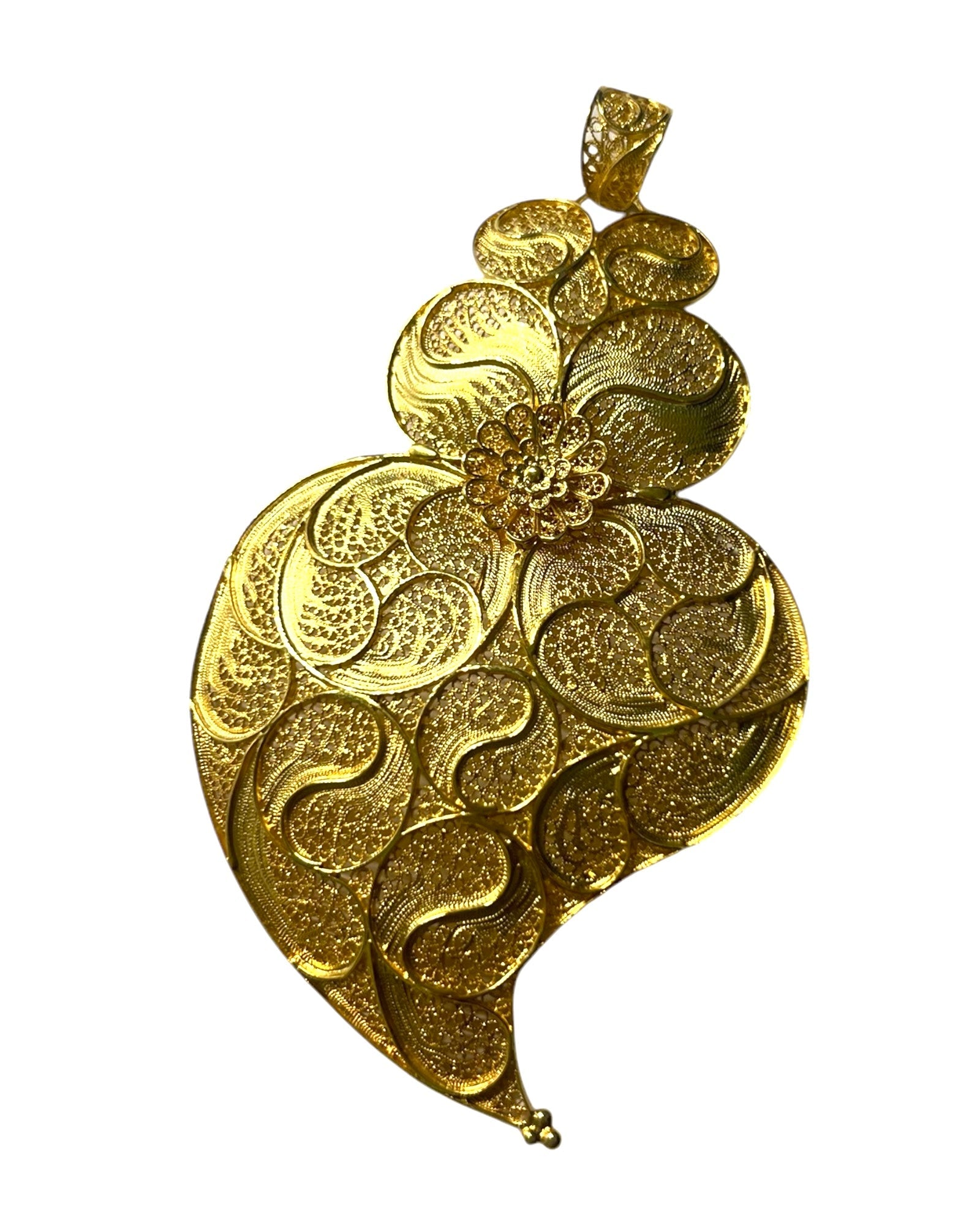 Heart of Viana Medal in Gold Plated Silver