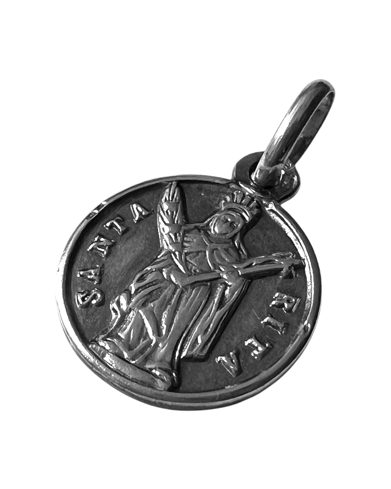 Saint Rita of Cascia Silver Medal