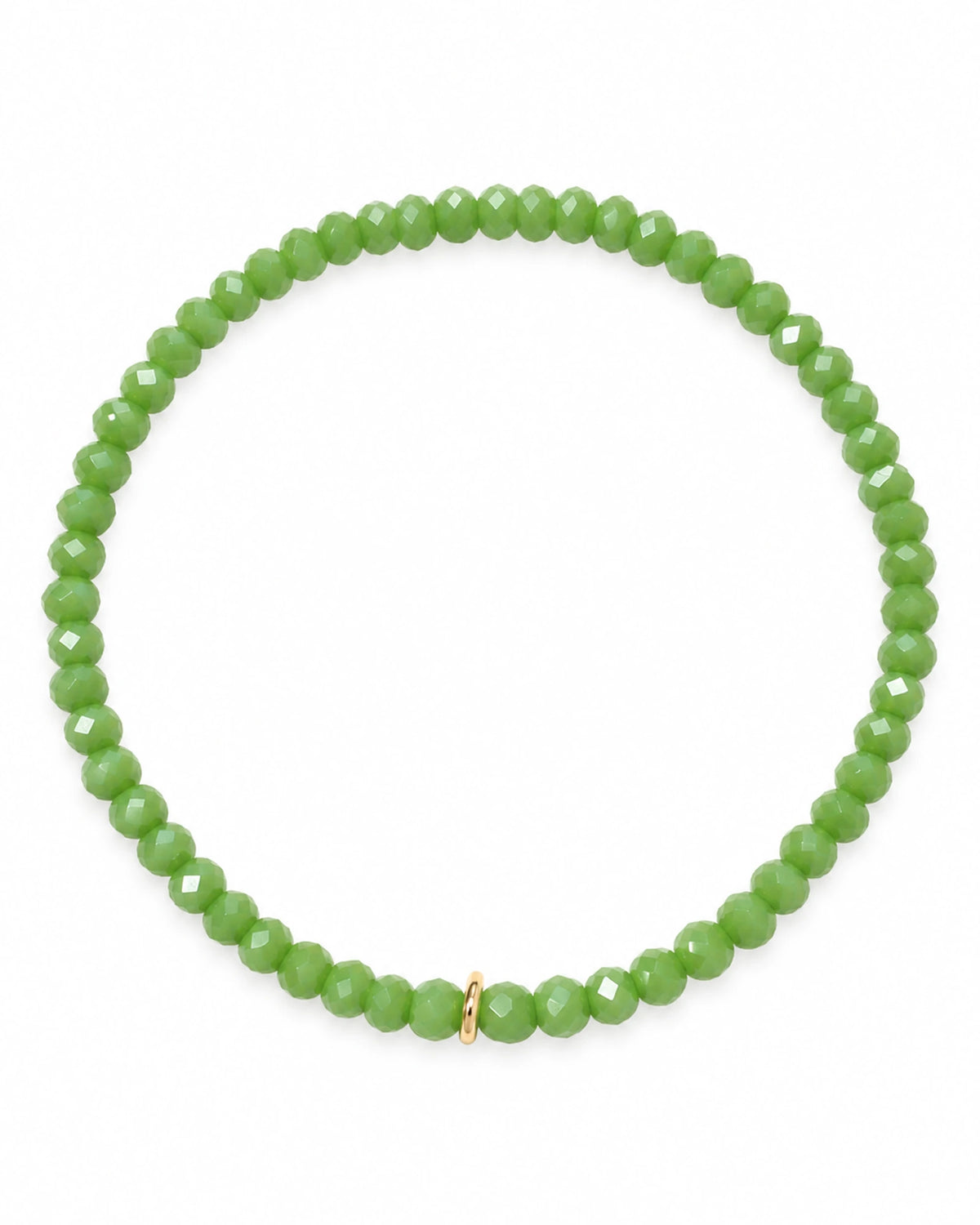 15 - Pulseira Pedras Verdes com Prata