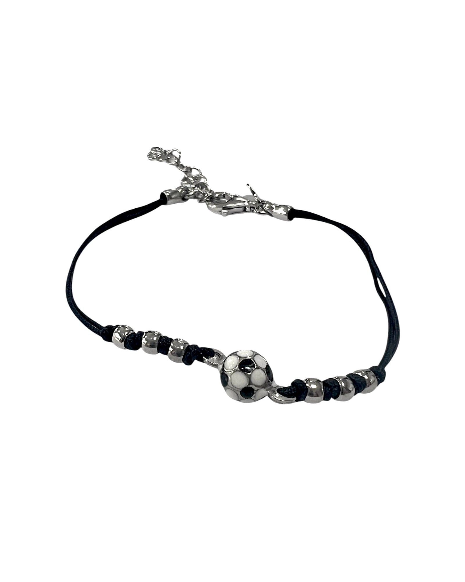 Silk Ball Bracelet in Silver