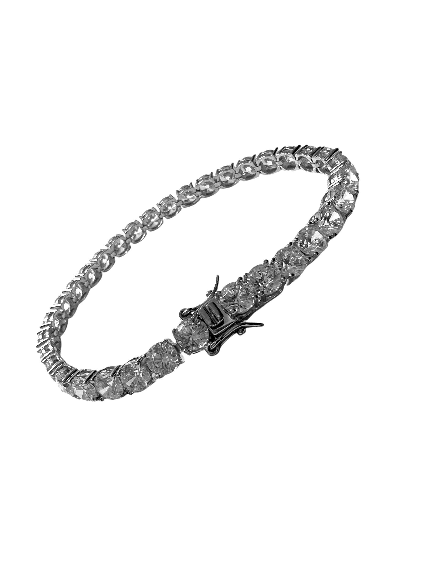 Pulseira Brilhos em Prata