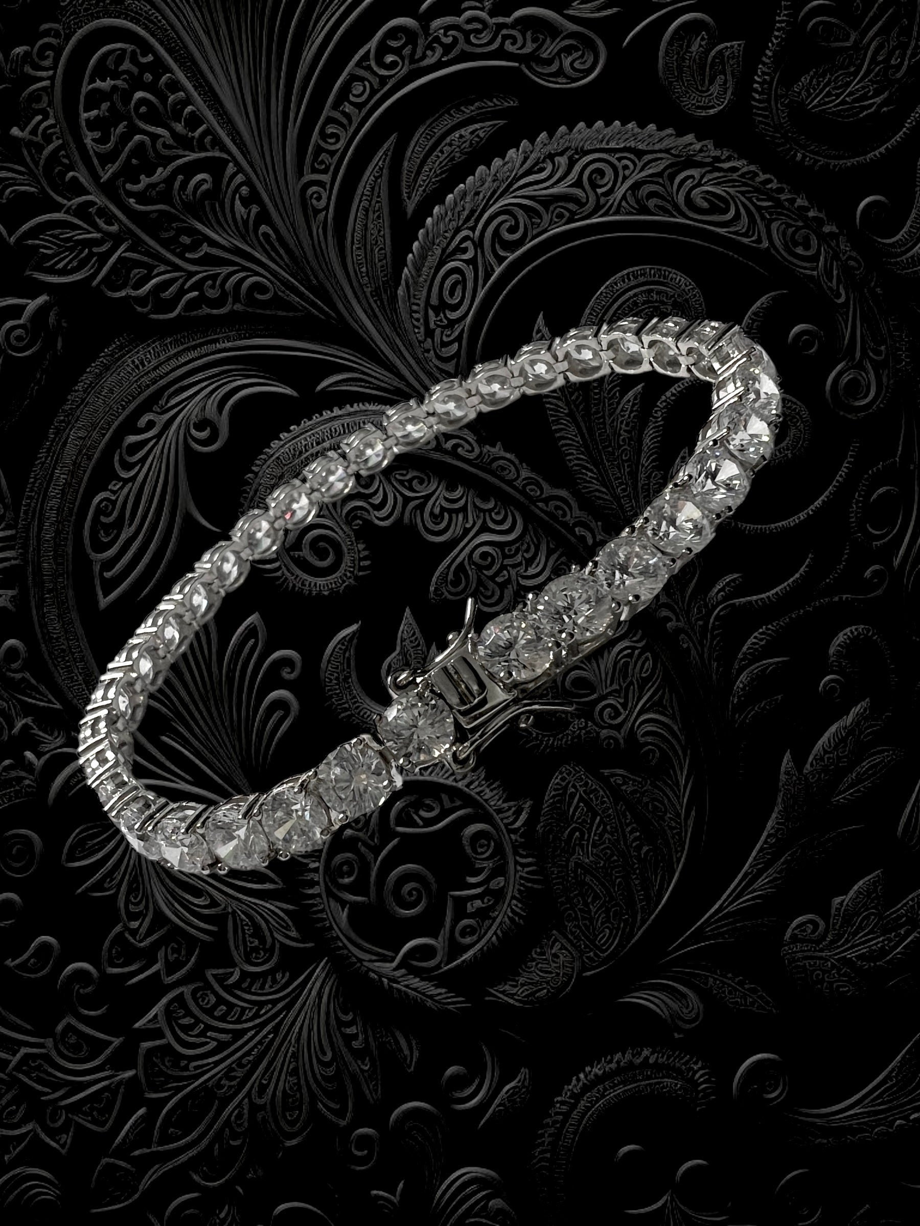 Pulseira Brilhos em Prata