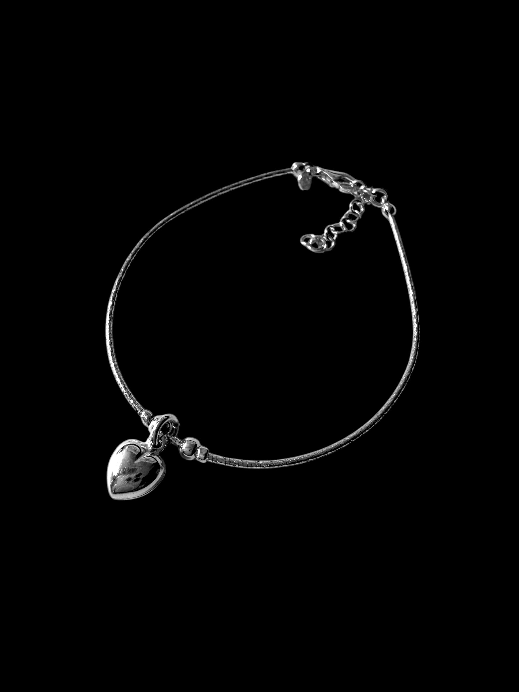 Pulseira Coração Cheio em Prata
