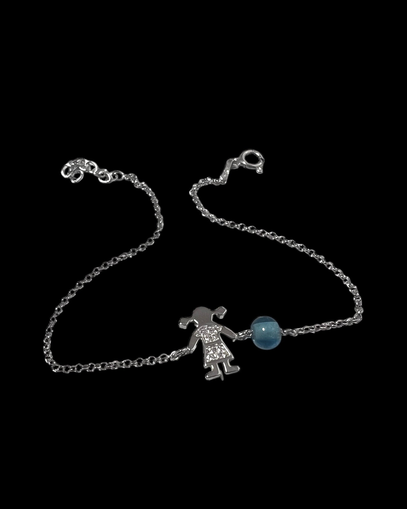 Girl Bracelet in Silver