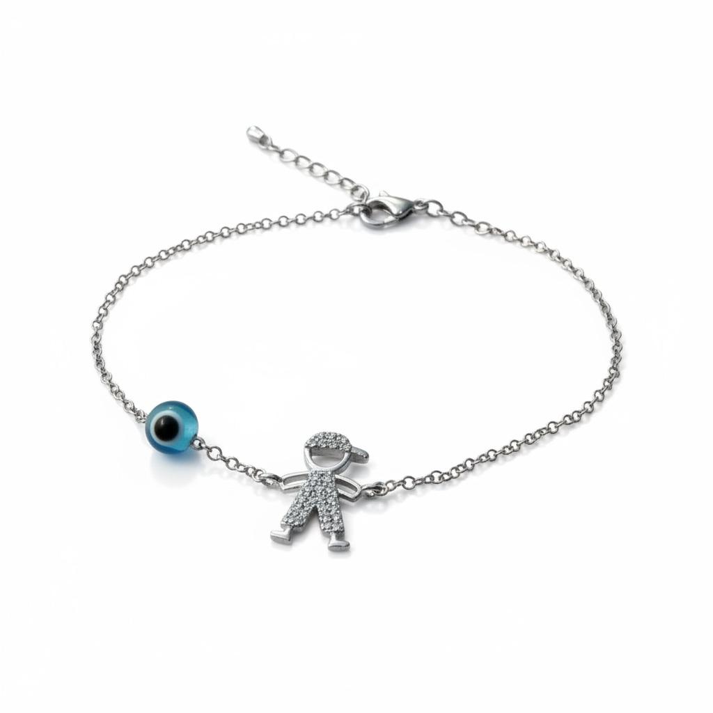 Pulseira Menino em Prata
