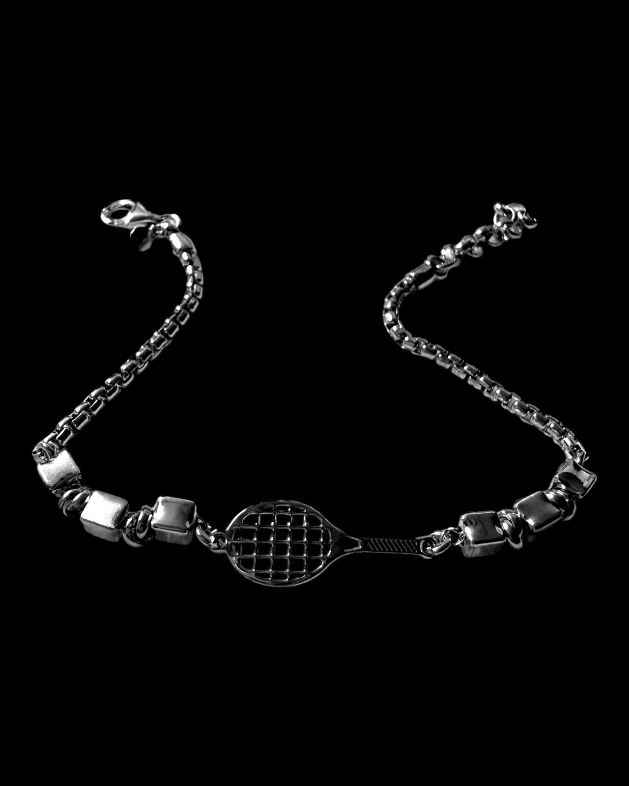 Pulseira Padel em Prata - Unissexo
