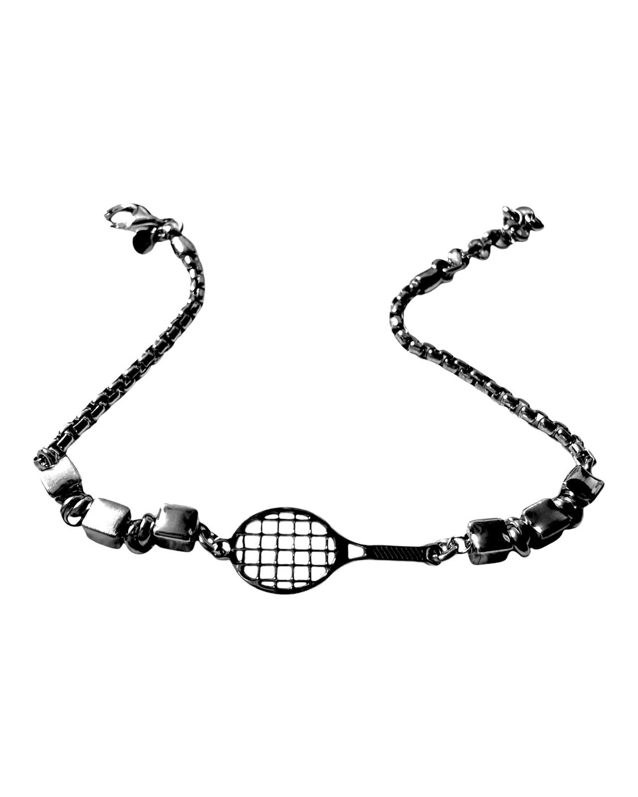Pulseira Padel em Prata - Unissexo