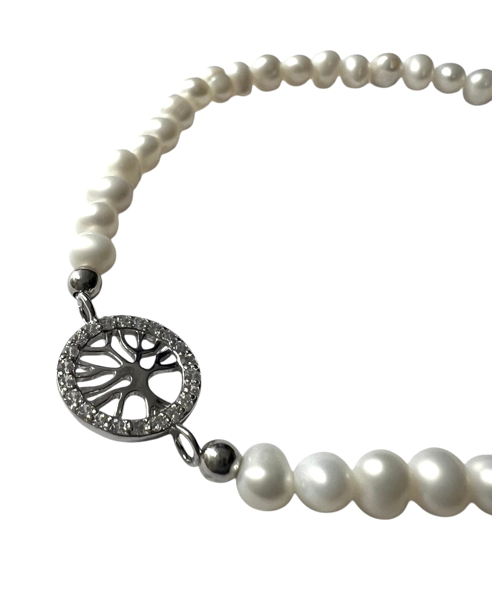 Tree of Life Bracelet in Silver