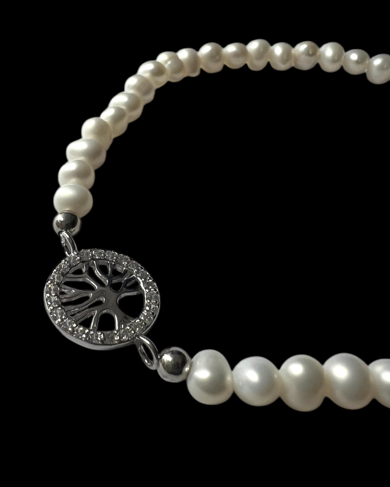 Tree of Life Bracelet in Silver