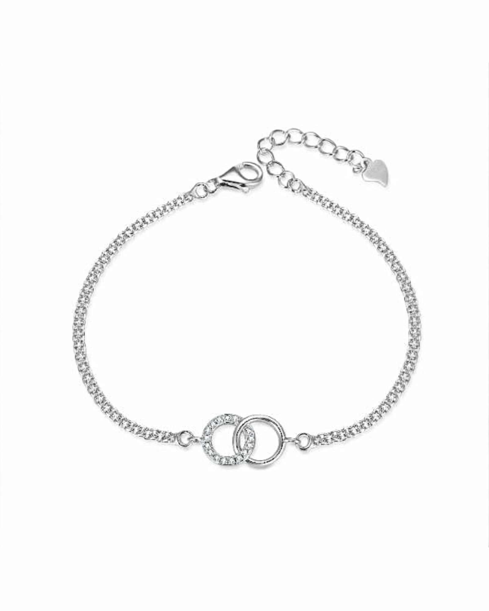 Pulseira Círculos em Prata