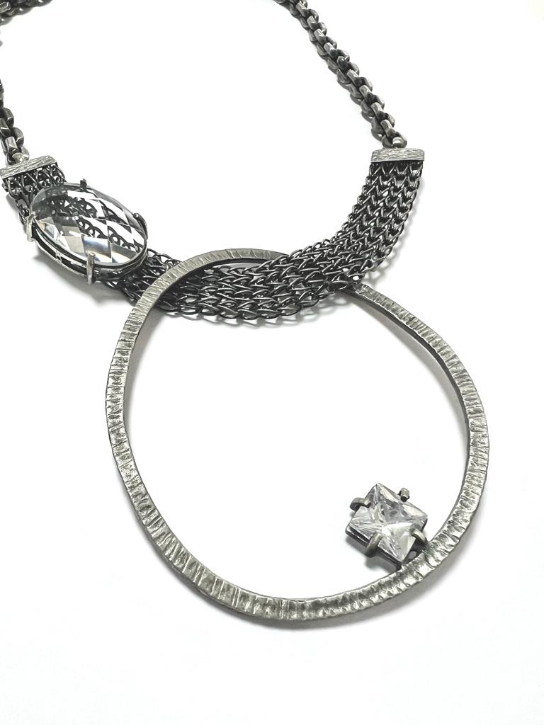 Silver Sparkling Necklace