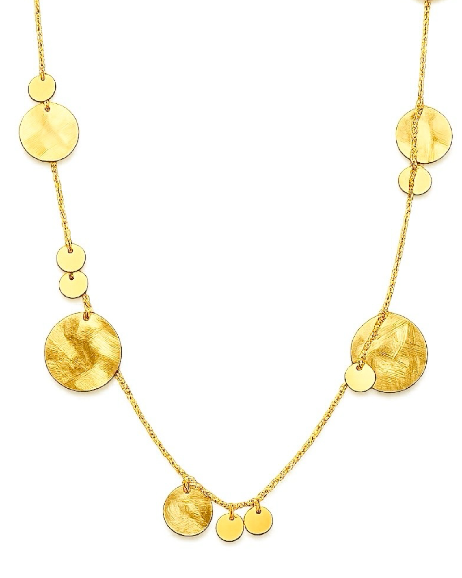 Long Silver Necklace