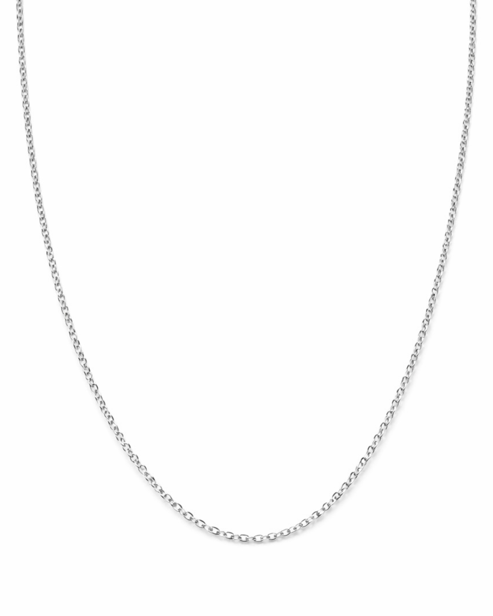 Colar Corrente em Prata - 80cm