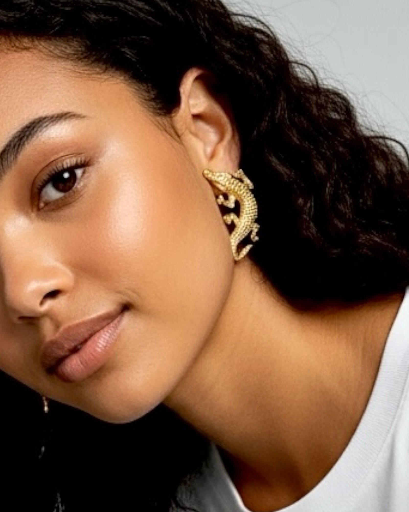 Crocodile Earrings