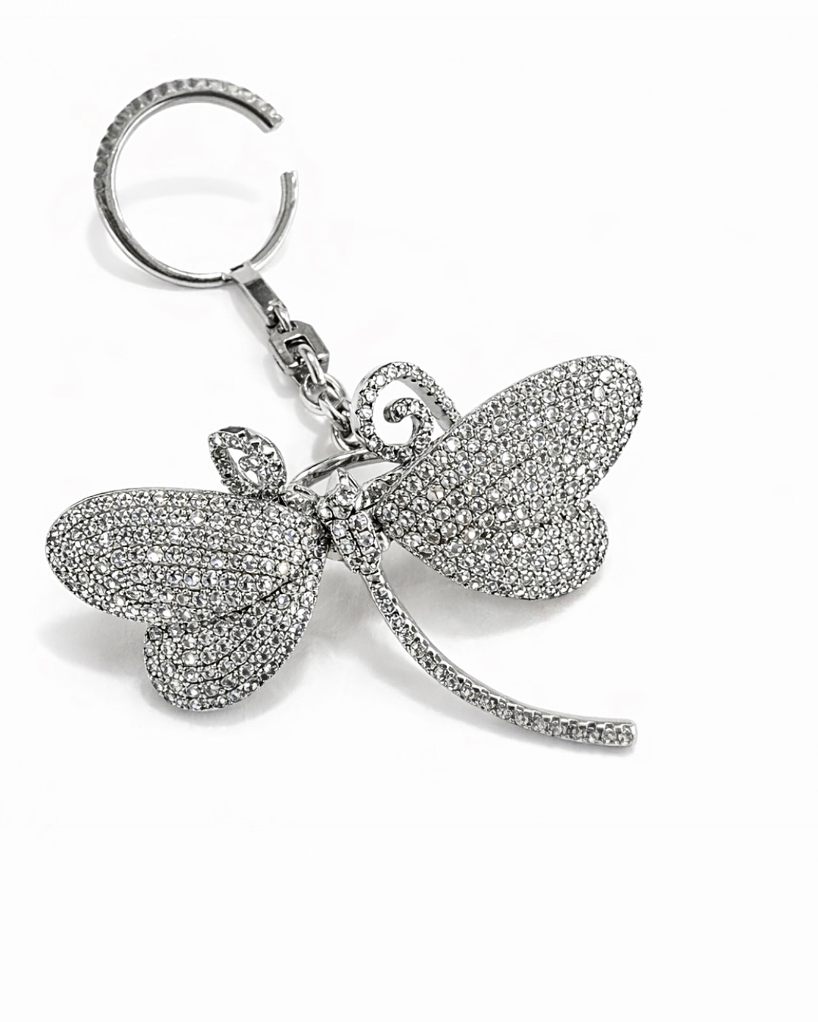 Dragonfly Ring in Silver