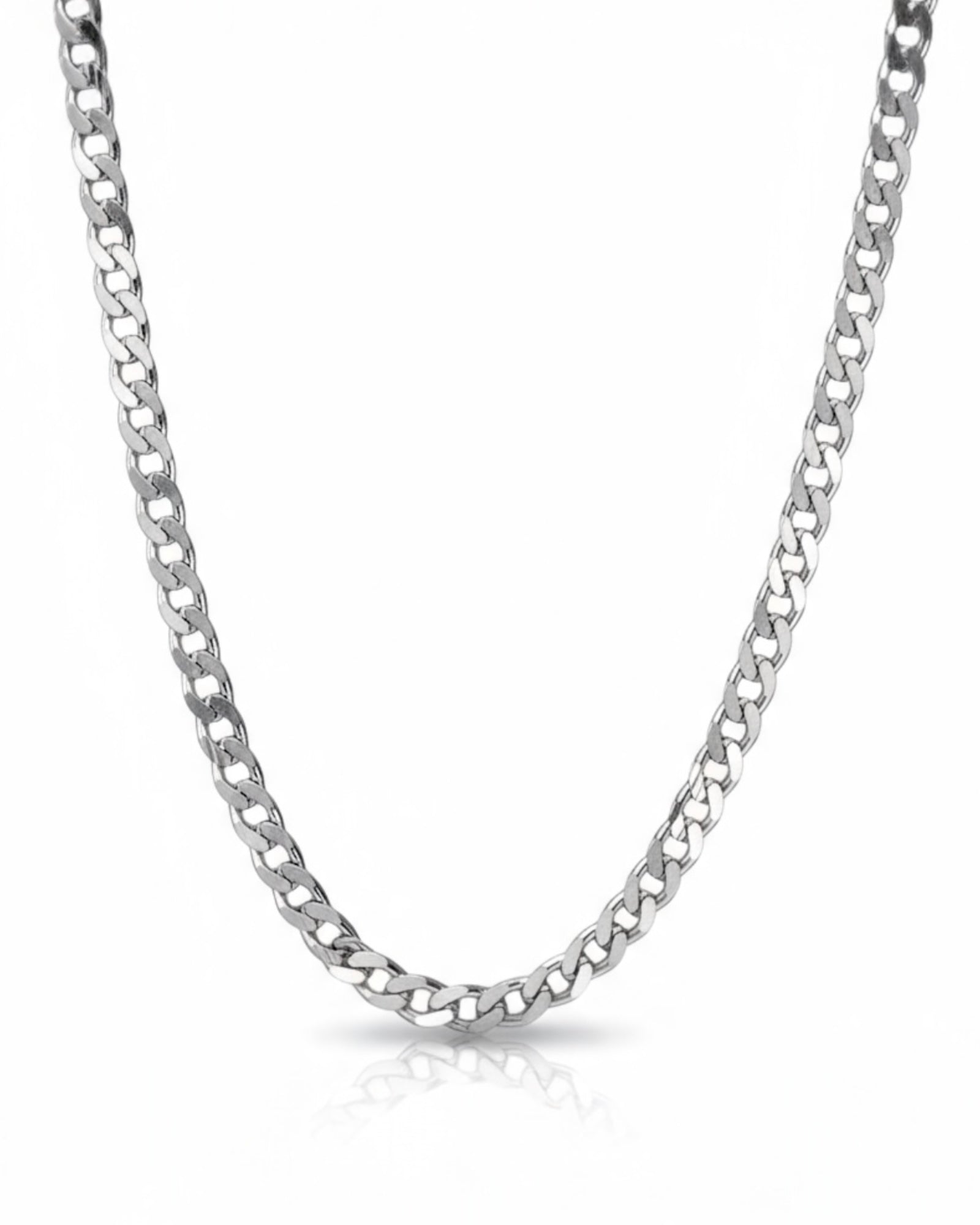 Men's Silver Chain Necklace