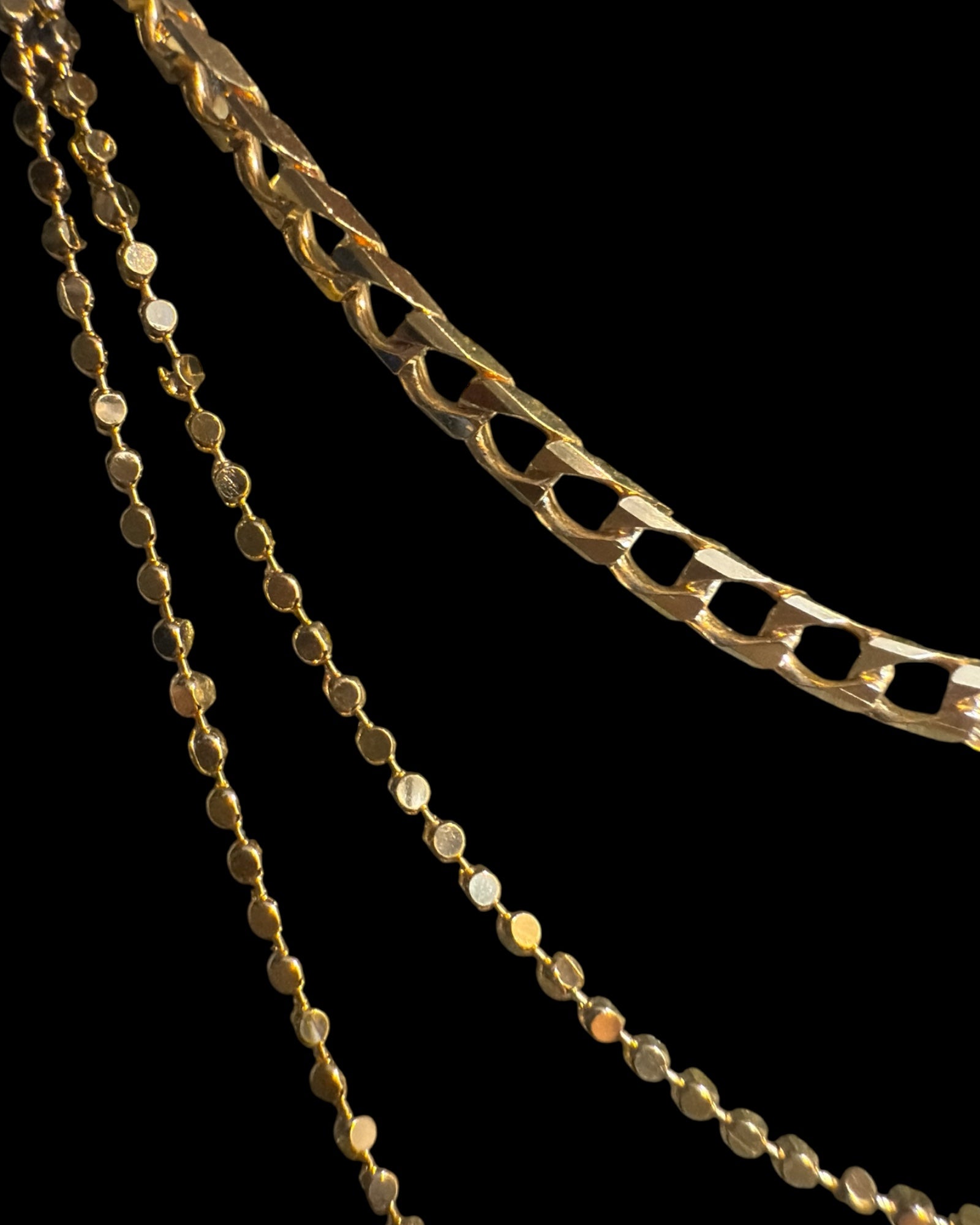 Gold Plated Silver Flower Necklace