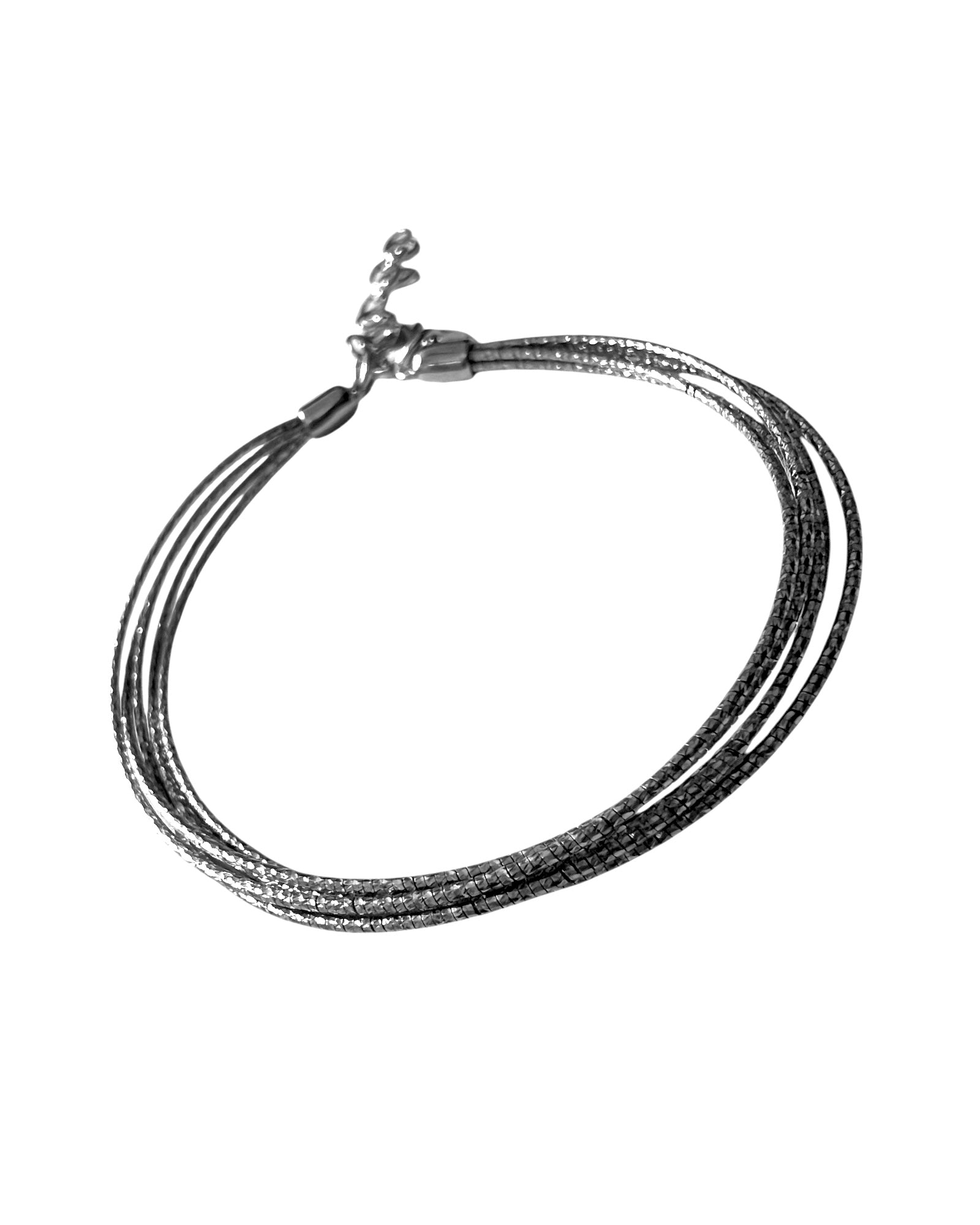 Slave / Bracelet in White Silver