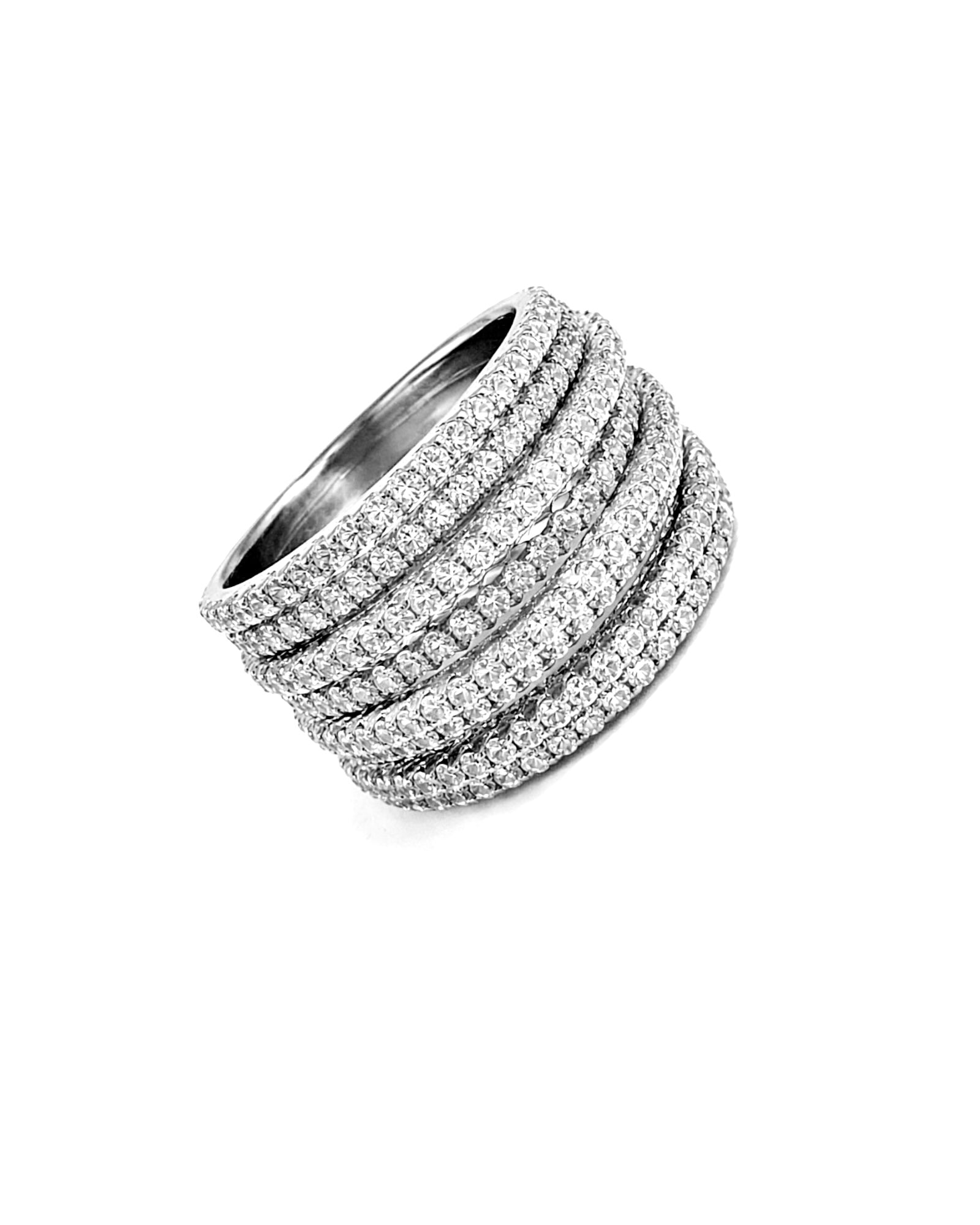 Silver Sparkling Ring