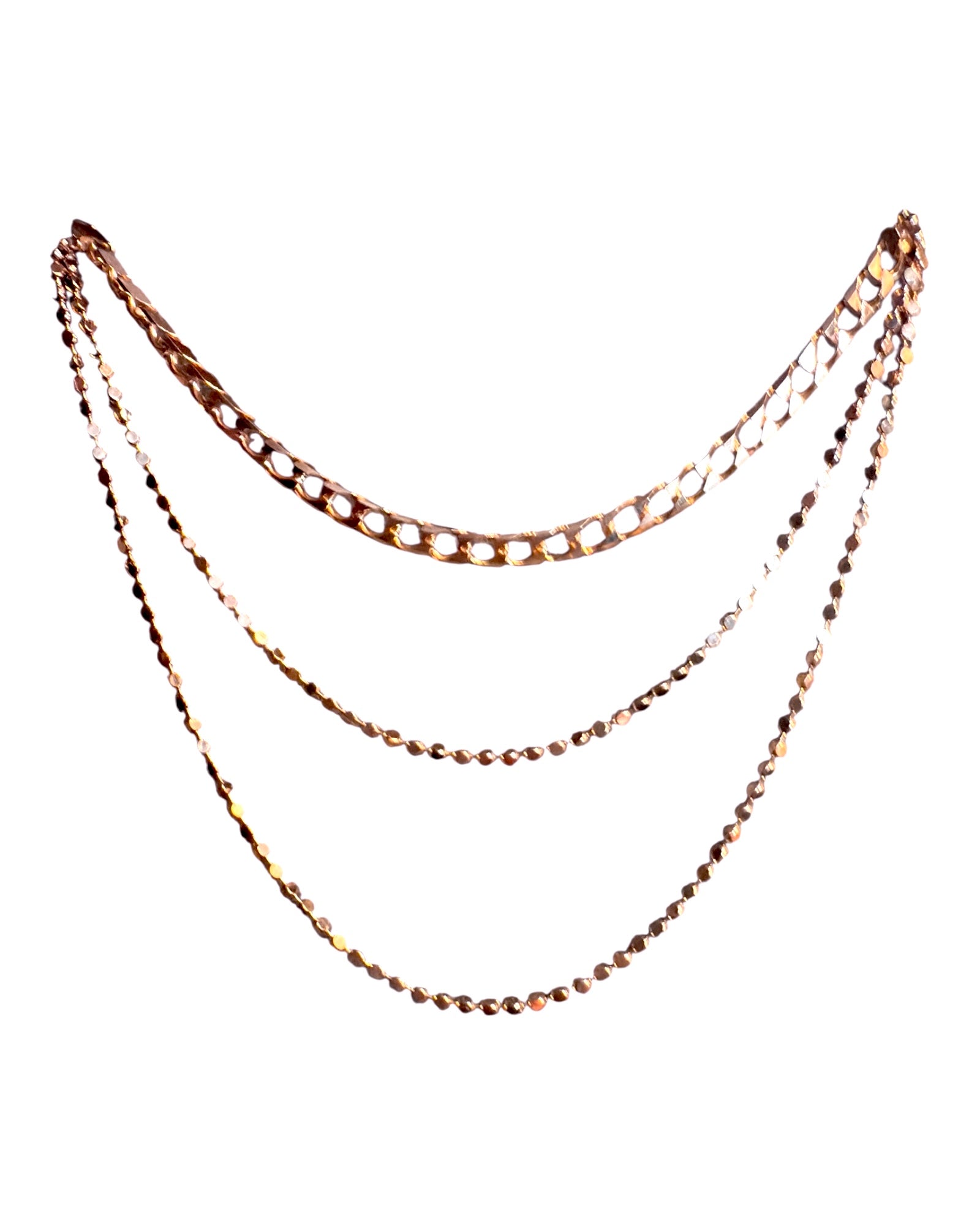 Conversa Necklace in Pink Silver