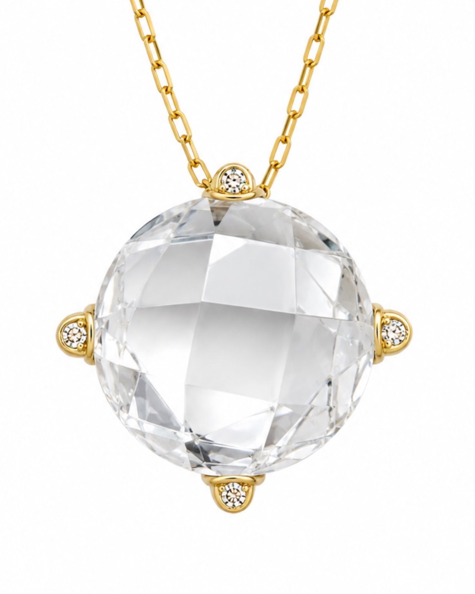 Rose Gold Solitaire Necklace