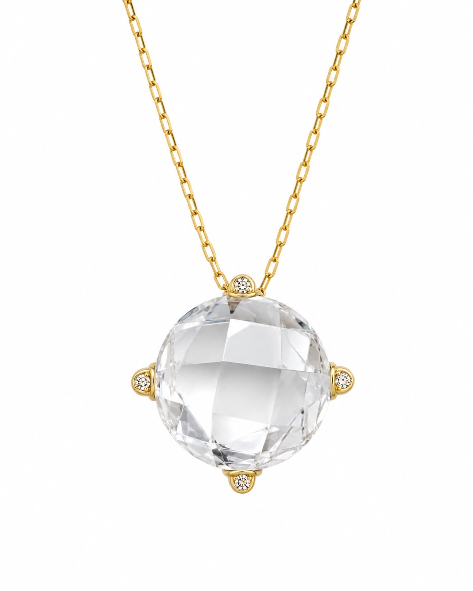 Rose Gold Solitaire Necklace