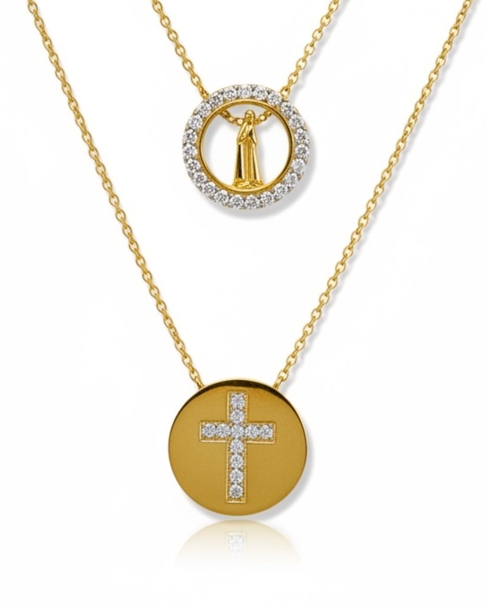 Colar Escapulário em Ouro