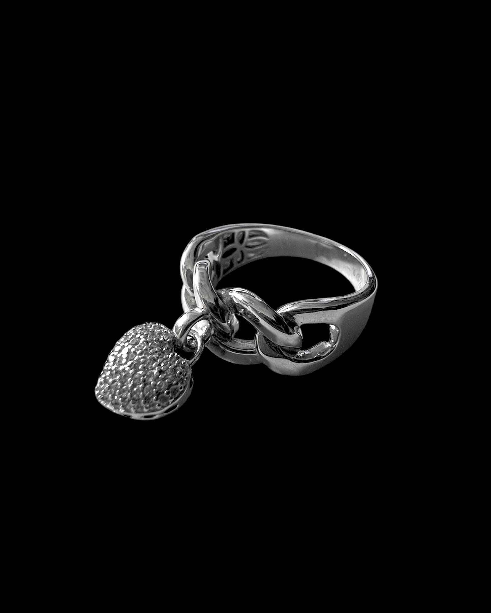 Heart Ring in Silver