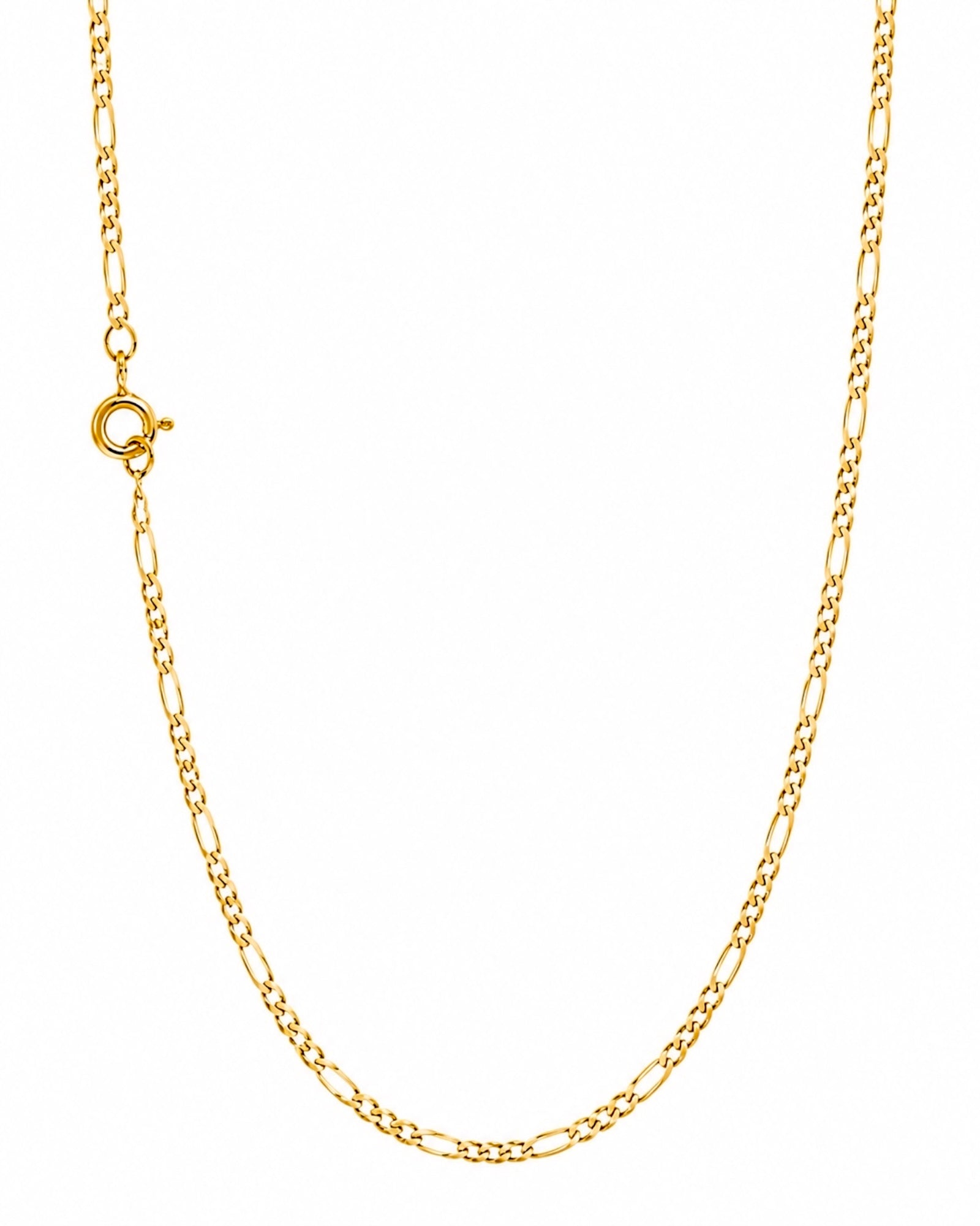 Twisted Mesh Necklace in Gold