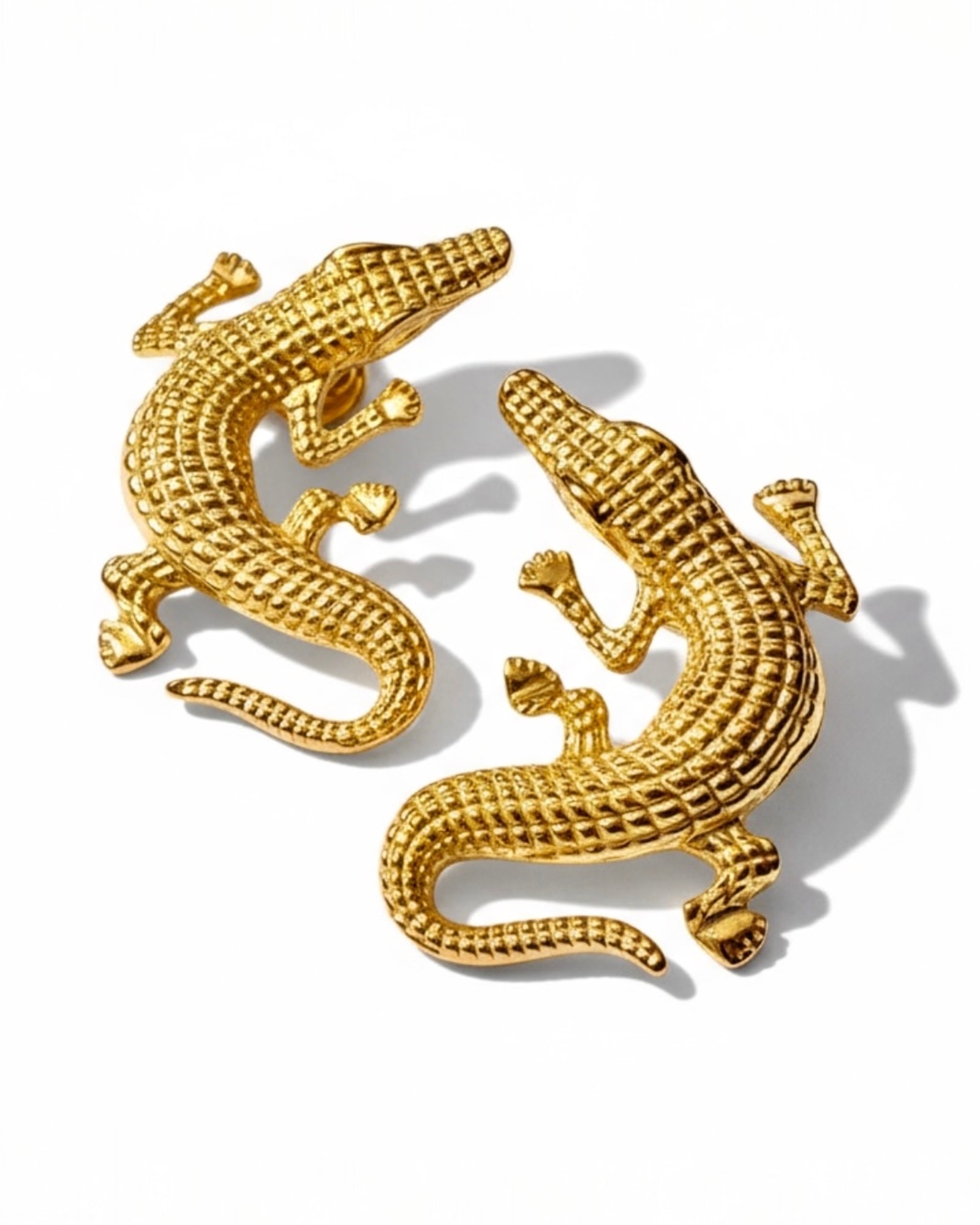 Crocodile Earrings