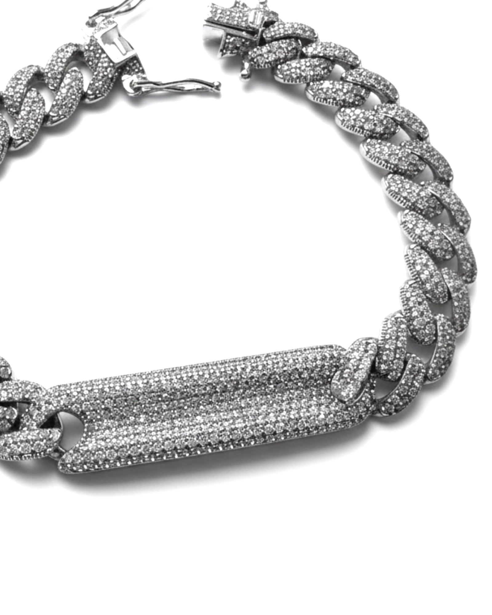 Center Bracelet in Silver