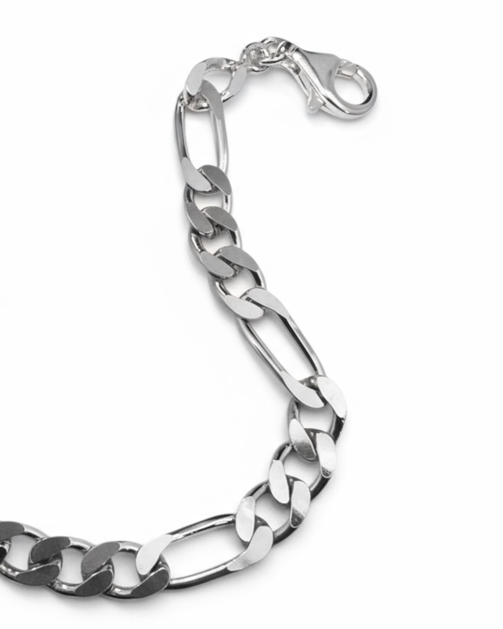 Men's Silver Chain Bracelet