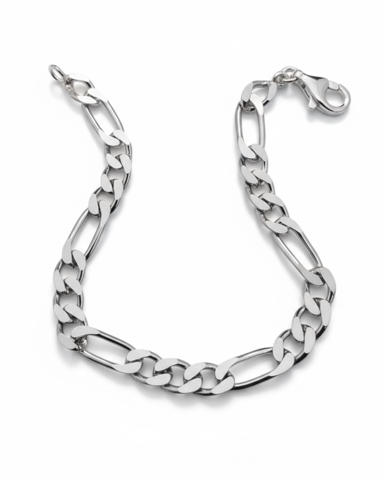 Men's Silver Chain Bracelet
