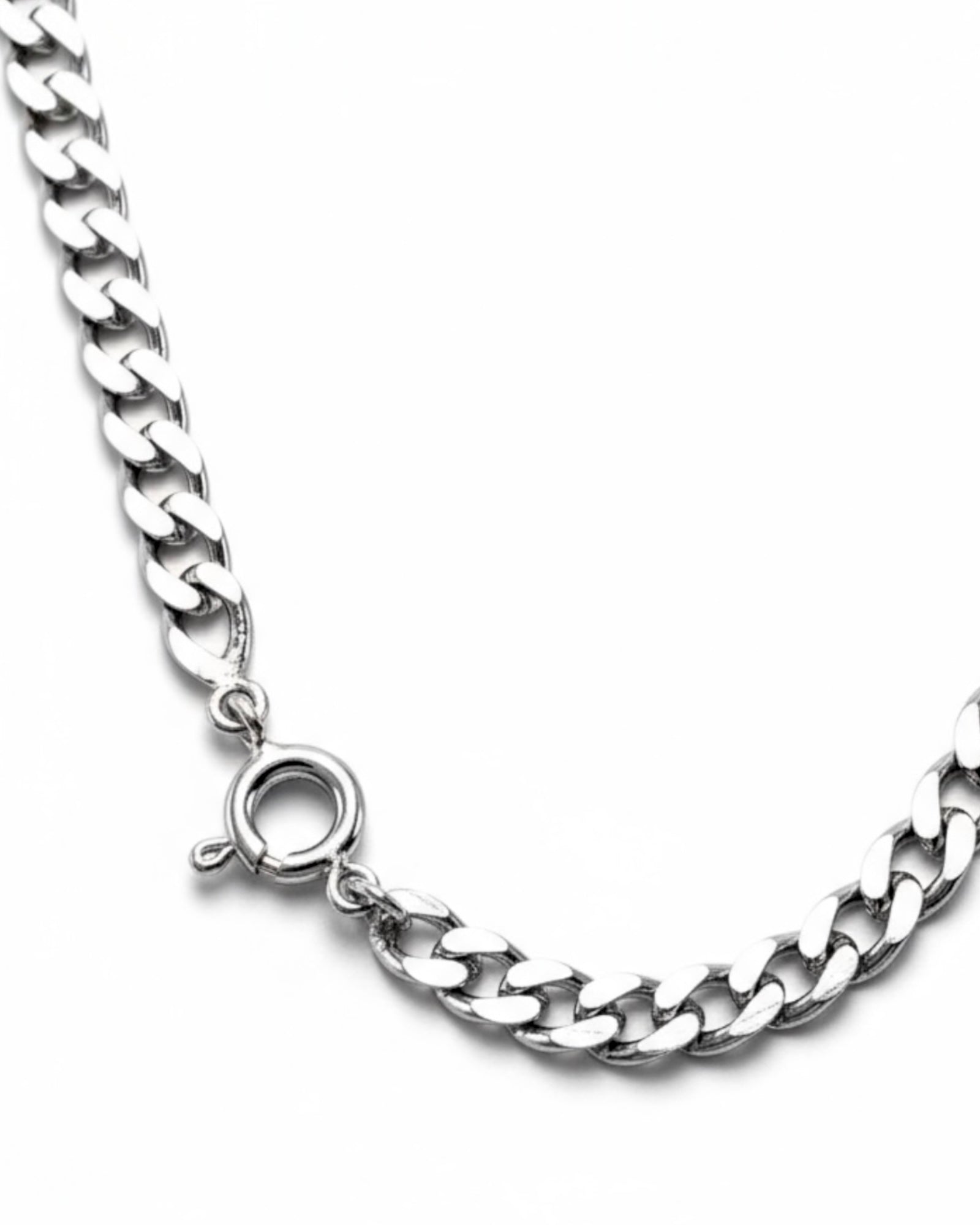 Men's Silver Chain Necklace