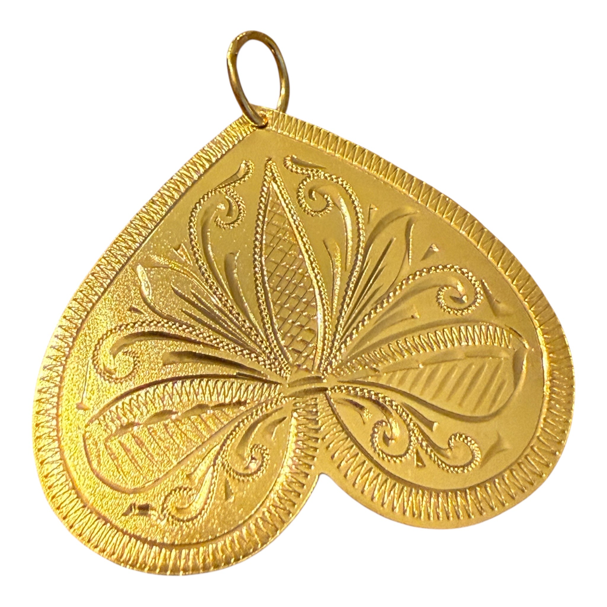 Butterfly Medal in Gilded Silver