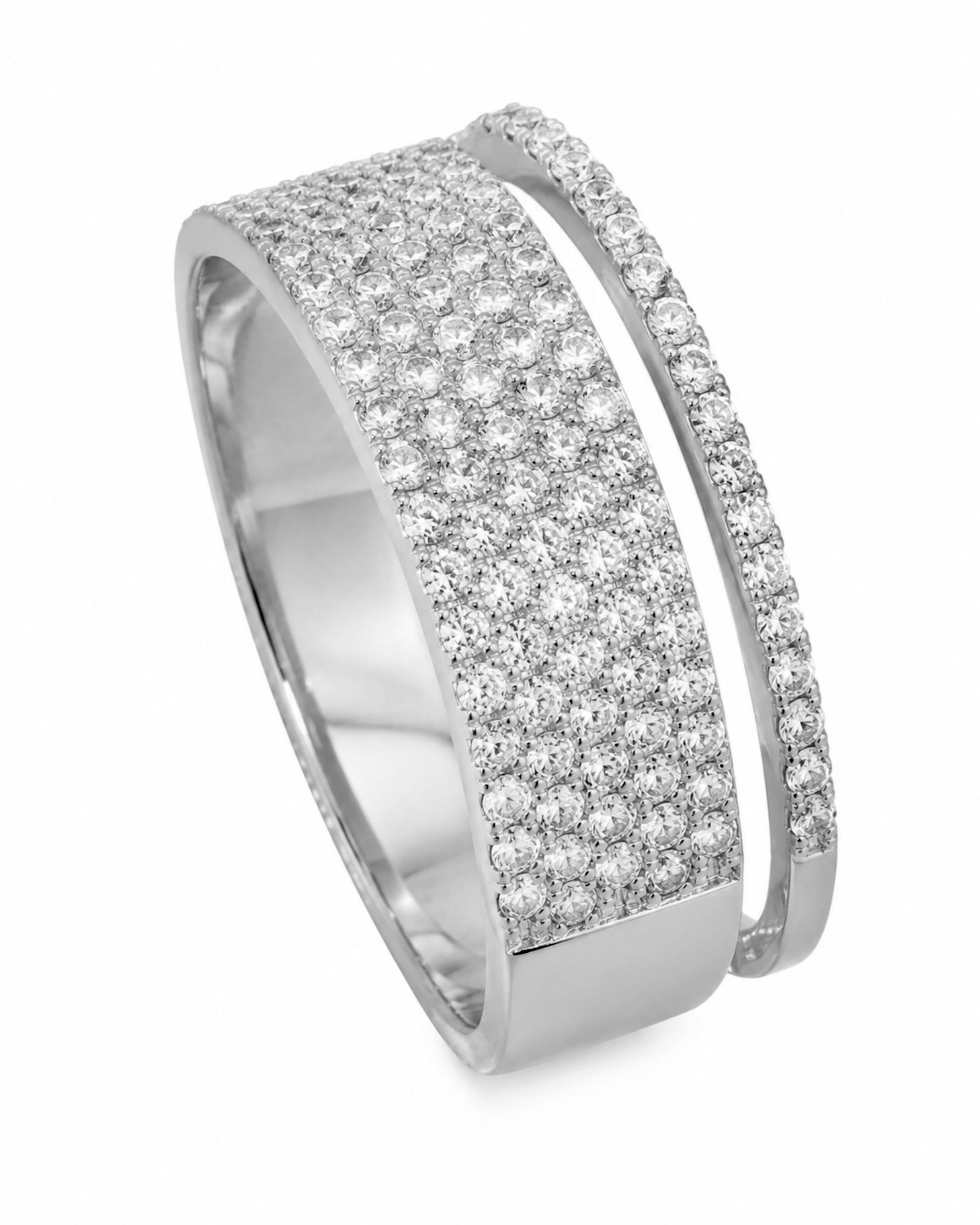 Silver Sparkling Ring