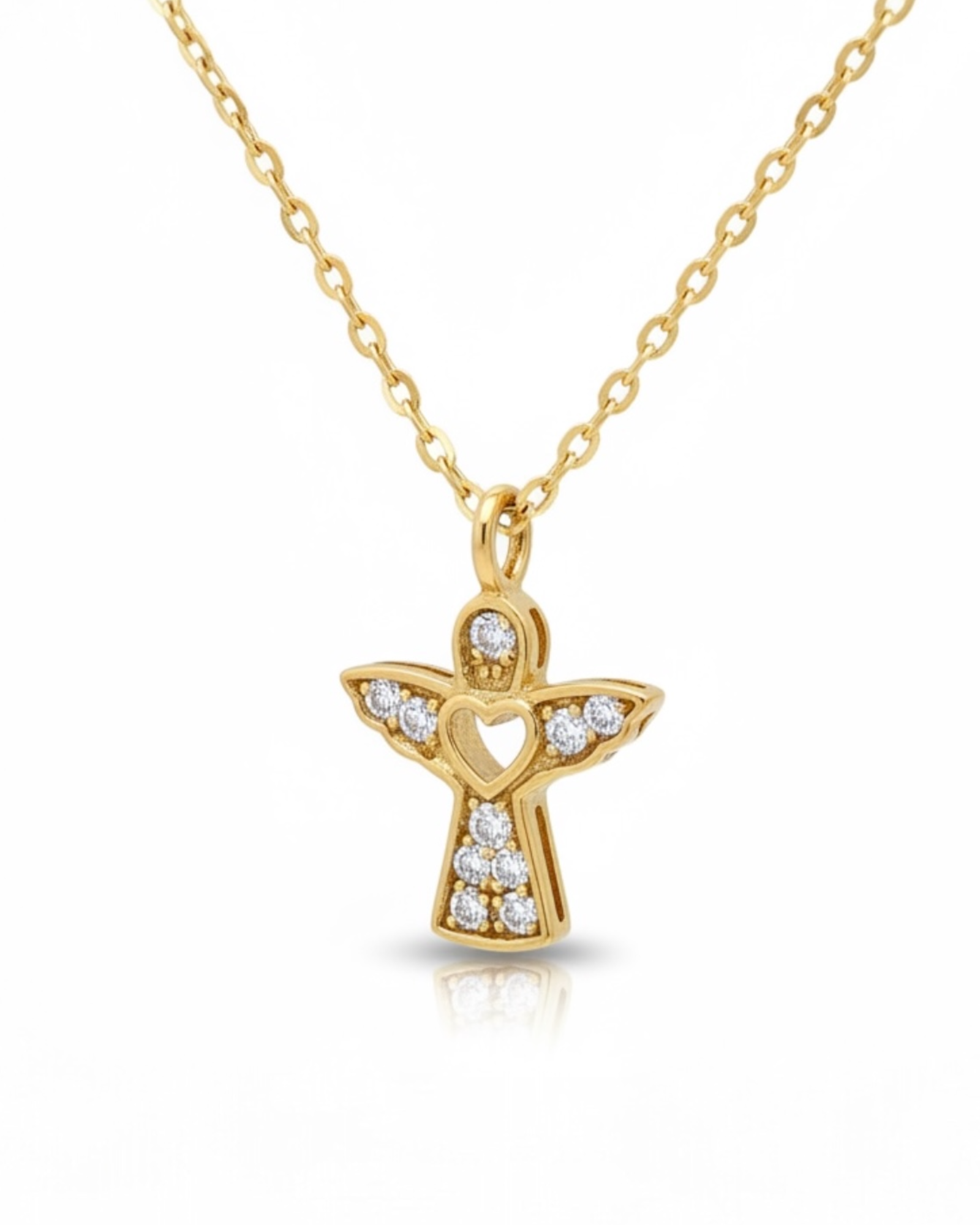 Angel Necklace in Gold