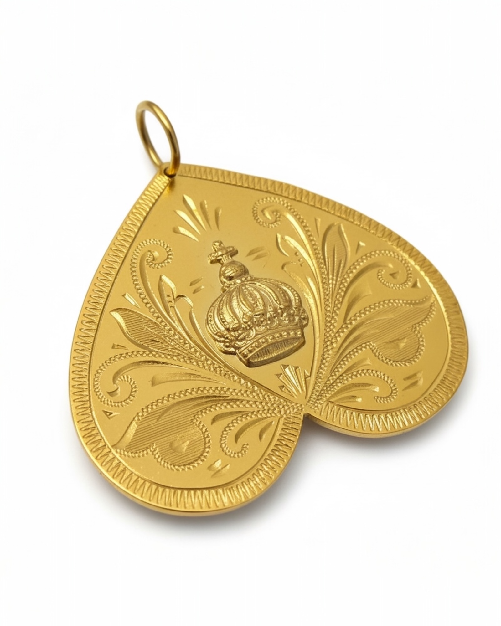 Medalha Borboleta em Prata Dourada